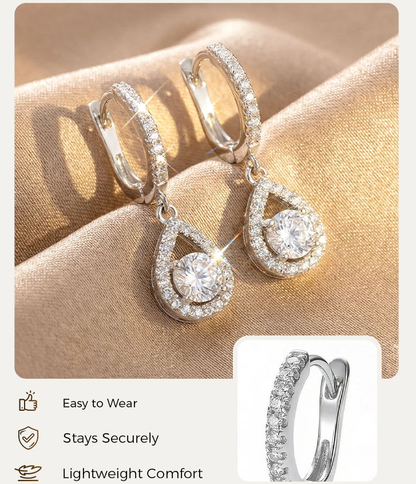 ✨Eleganta droppformade örhängen