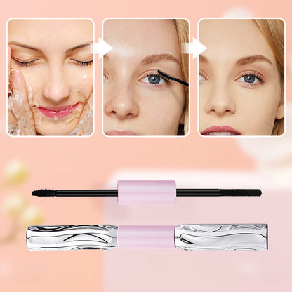 💄KÖP 1 FÅ 1 GRATIS! ⚡ 2-i-1 Långvarig Volumgivande och Böjande Mascara – Kladdfri, Mild, Multifunktionell ✨