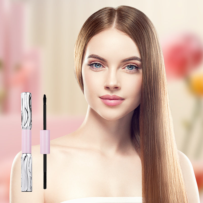 💄KÖP 1 FÅ 1 GRATIS! ⚡ 2-i-1 Långvarig Volumgivande och Böjande Mascara – Kladdfri, Mild, Multifunktionell ✨