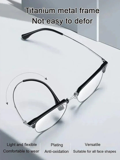 Glöm tunga glasögon! DINA lätta PC-glasögon med blåljusfilter - för klar sikt på skärmen👓