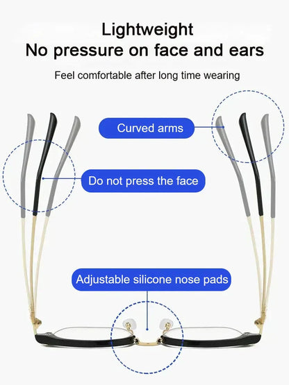 Glöm tunga glasögon! DINA lätta PC-glasögon med blåljusfilter - för klar sikt på skärmen👓