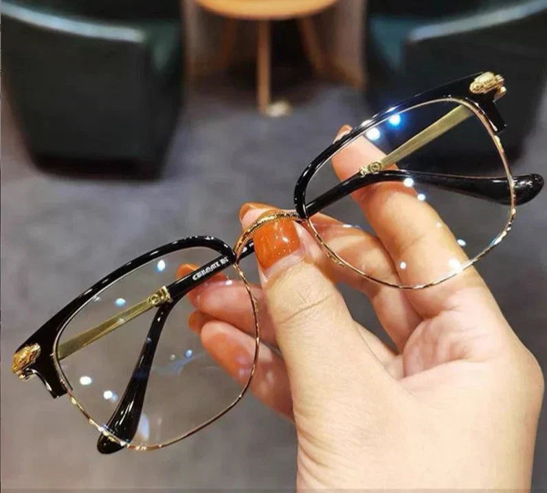 Glöm tunga glasögon! DINA lätta PC-glasögon med blåljusfilter - för klar sikt på skärmen👓