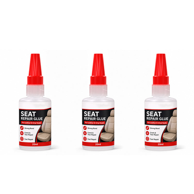 🚗 50 % RABATT! Reparera sprucket läder snabbt – snabbtorkande precisionslim för bilsäten, soffor och vinyl