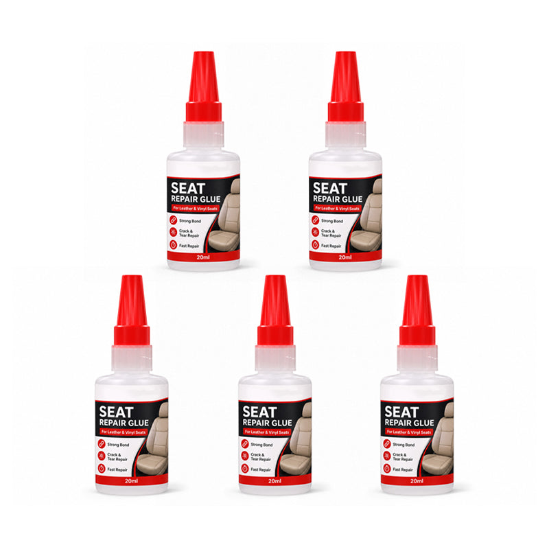 🚗 50 % RABATT! Reparera sprucket läder snabbt – snabbtorkande precisionslim för bilsäten, soffor och vinyl