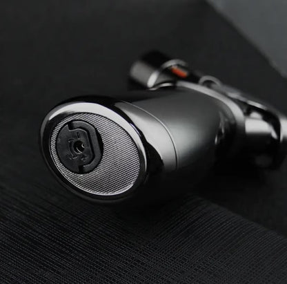 🎉50% rabatt 🎅 Vindtät rak ficklampa Blue Flame Lighter