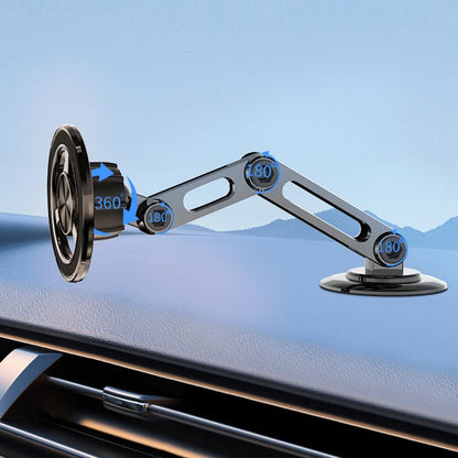 🚗360° MAGNETISK ROTERANDE METALL BILTELEFONHÅLLARE