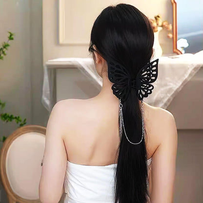 💖Butterfly Cutout tupsu iso hiusklipsi 💖