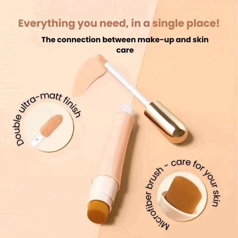 2 i 1 - Foundation + Concealer mot rynkor