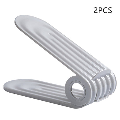 👞👡Förvaringshylla för skor Spara utrymme Justerbar höjd Hylla