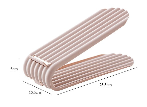 👞👡Förvaringshylla för skor Spara utrymme Justerbar höjd Hylla