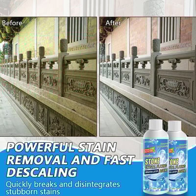 ✨Stenfläckrensare rengöring (effektivt avlägsnande av oxidation, rost, fläckar)Stenfläckrensare rengöring (effektivt avlägsnande av oxidation, rost, fläckar)