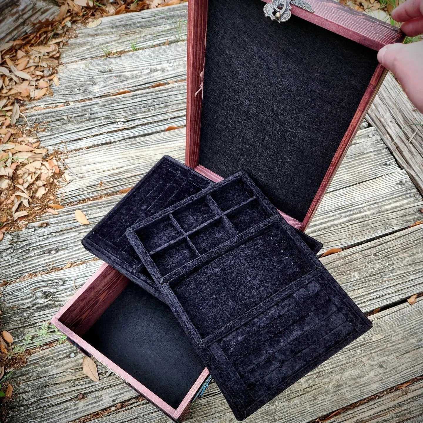 🔥Sista dagen 50 % RABATT🔥2023 Architecturm® Skull and Nature Hidden Key Box