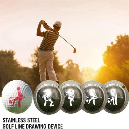 （Specialerbjudande）-Personlig Markör För Golfboll