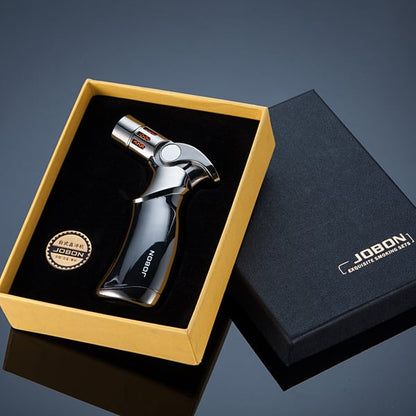 🎉50% rabatt 🎅 Vindtät rak ficklampa Blue Flame Lighter