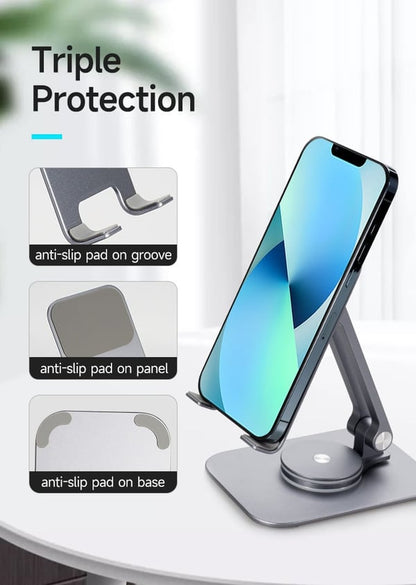 🔥Hot Selling | 48% OFF🔥Deluxe Foldable 360° Rotating Pad/Phone Holder