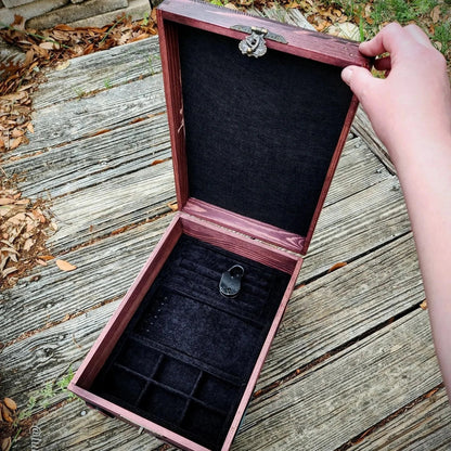 🔥Sista dagen 50 % RABATT🔥2023 Architecturm® Skull and Nature Hidden Key Box