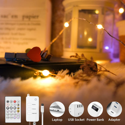 Tidig julrea 49% RABATT 🎅2023 Ny DIY Holiday Atmosphere Light 🎁
