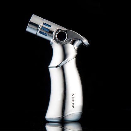 🎉50% rabatt 🎅 Vindtät rak ficklampa Blue Flame Lighter
