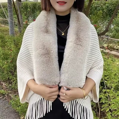 ✨SIST DAG 48% AVSLAG?Stricka tjocka lösa sjalar för kvinnor
