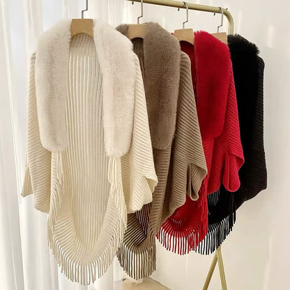 ✨SIST DAG 48% AVSLAG?Stricka tjocka lösa sjalar för kvinnor