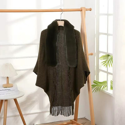 ✨SIST DAG 48% AVSLAG?Stricka tjocka lösa sjalar för kvinnor